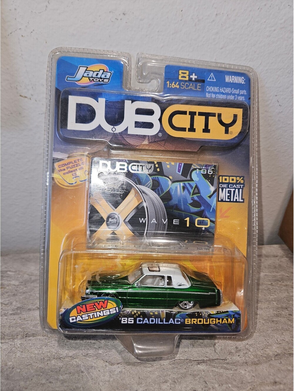Jada Toys DUB City 1:64 Scale '85 Cadillac Brougham Die-Cast Metal Car